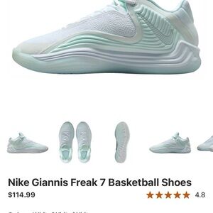 Nike Men Size 12 Giannis Freak 7 Sneakers - Still have box they came in.